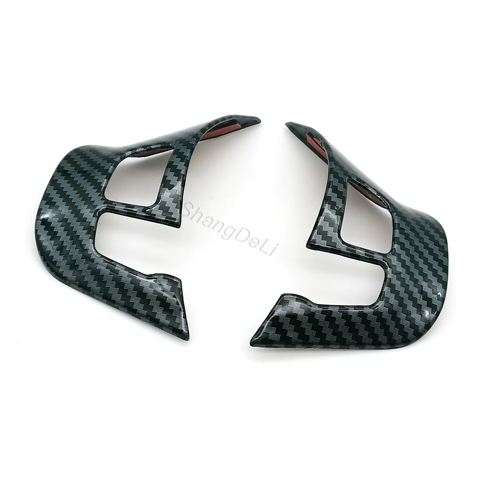 Fit for Peugeot 208 2008 2014 2015 2016 steering wheel sticker emblem decal badge trim flying wheel panel interior accessories
