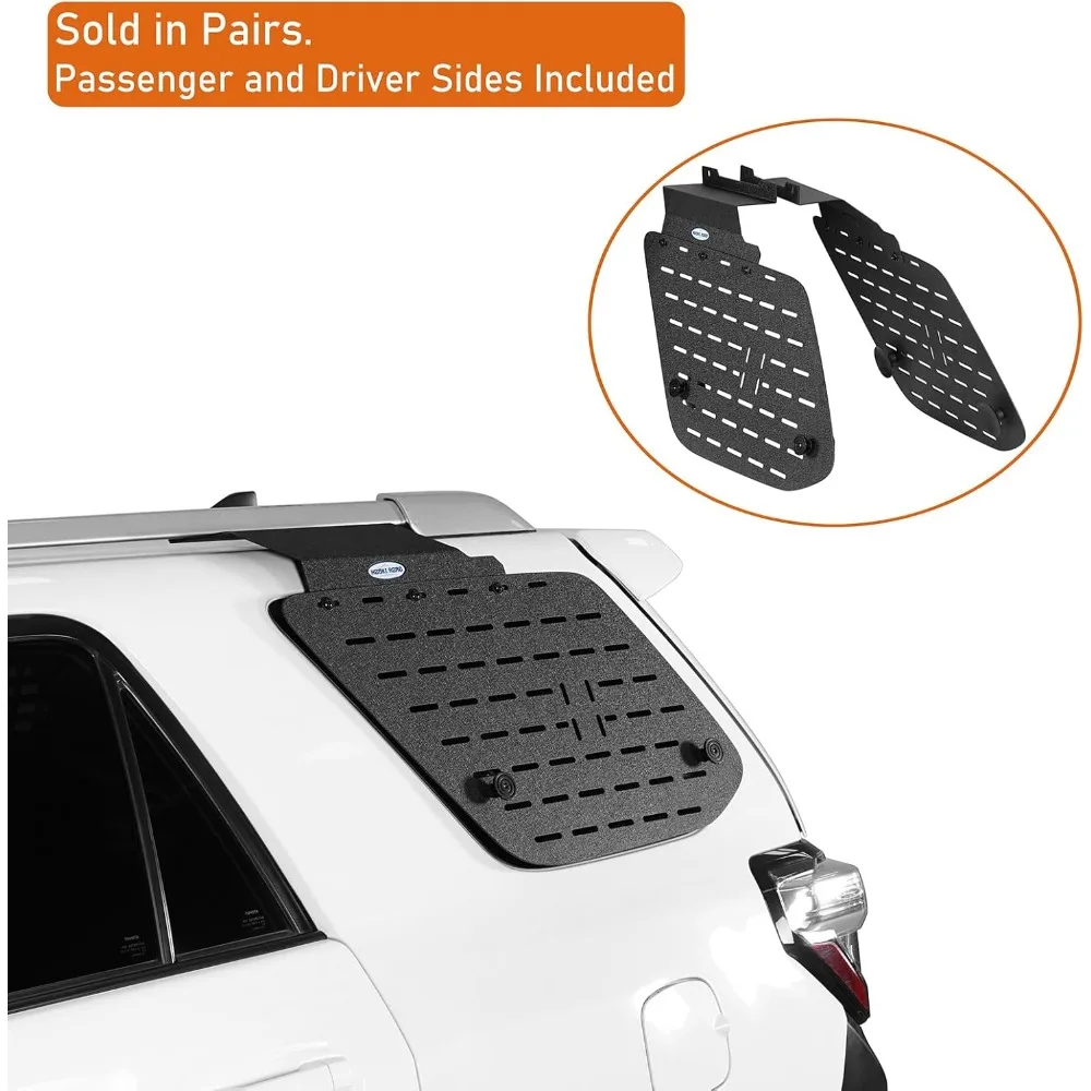 نظام لوحة تخزين وحدات لـ 4 عداء النافذة الخلفية لوحة مولي رف البضائع الخارجي 2010-2024 تويوتا 4 عداء محسن Sto