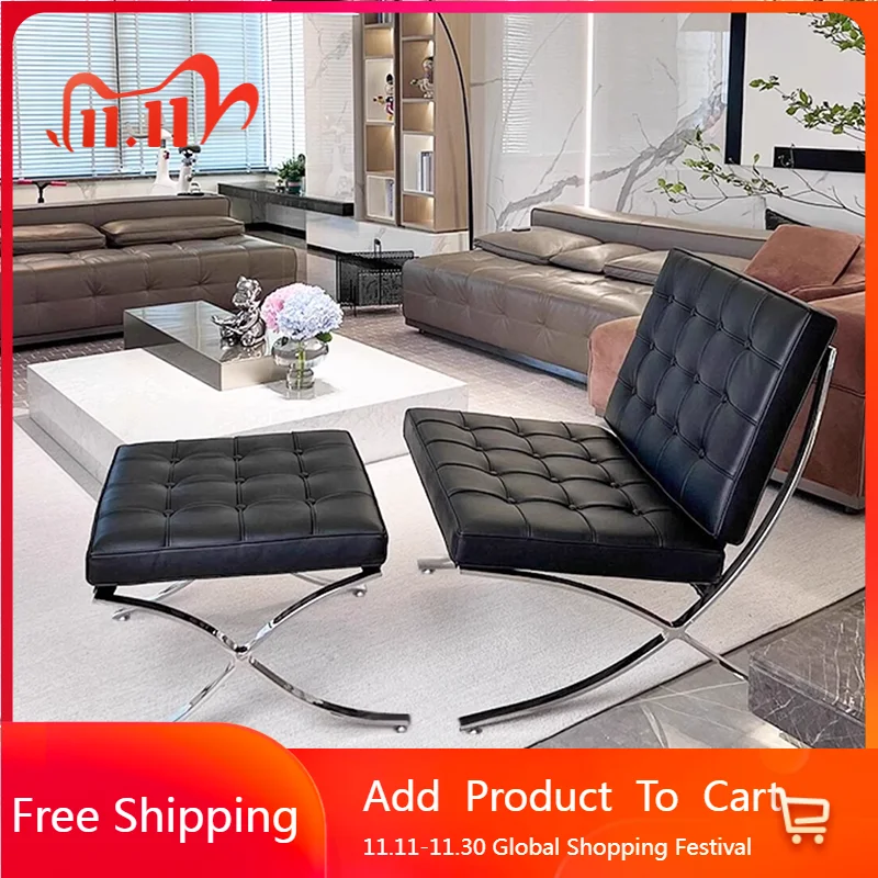 

Leather Bedroom Office Chair Recliner Modern Ergonomic Lazy Office Chair Executive Comfortable Nordic Stoel Trendy Furniture