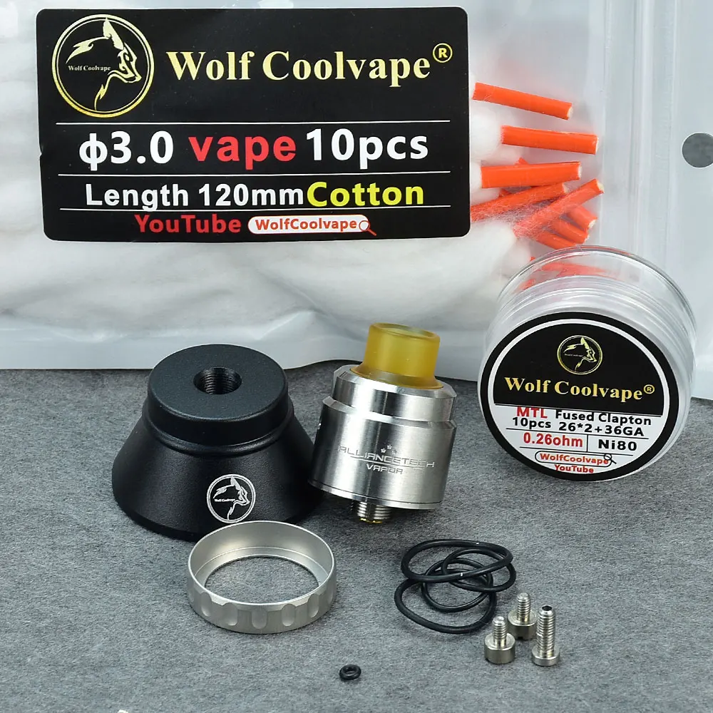 22 SS Rda Vape RDA 316SS RDA Skyfall RDA 22 Rda atomizer tank for coils & atomizers - gallery image 3