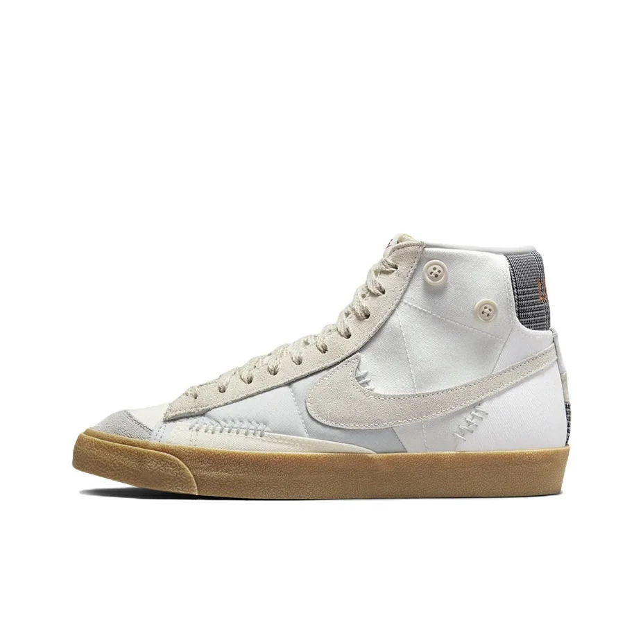 Nike Blazer Skateboard Shoes Men's Mid Top Gray/White DQ5081-119