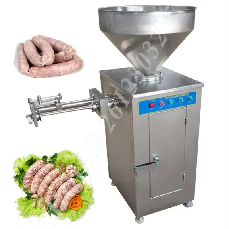 

Commercial Pneumatic Stuffer Electric Automatic Sausage Filling Twisting Stuffer Device Hydraulic Thai Sausage Filler Machine