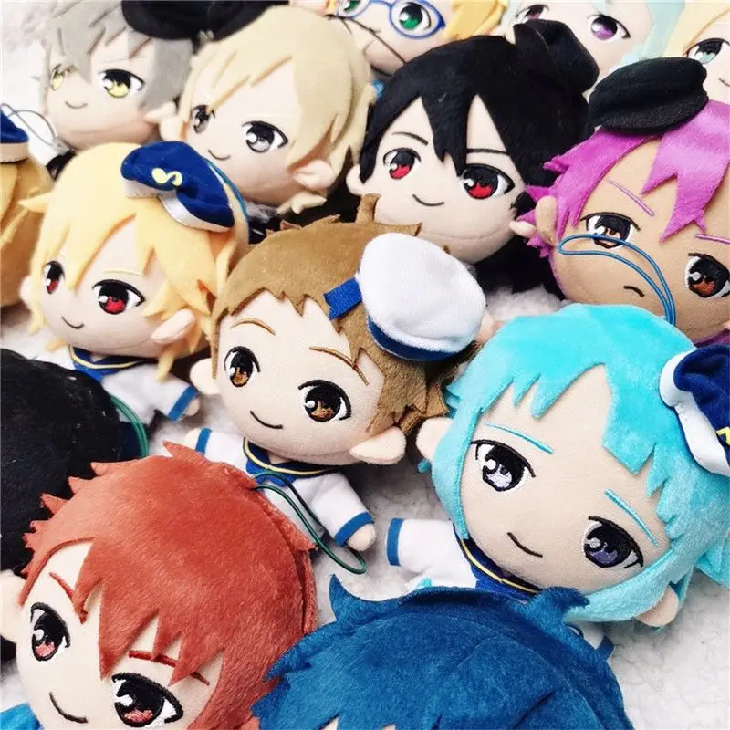 15cm Ensemble Stars Lalka Sakuma Ritsu Sena Izumi Mika Kagehira Wypchane Breloki Lalki Kawaii Sakuma Pluszowa Zabawka Prezent dla Dzieci na Boże Narodzenie