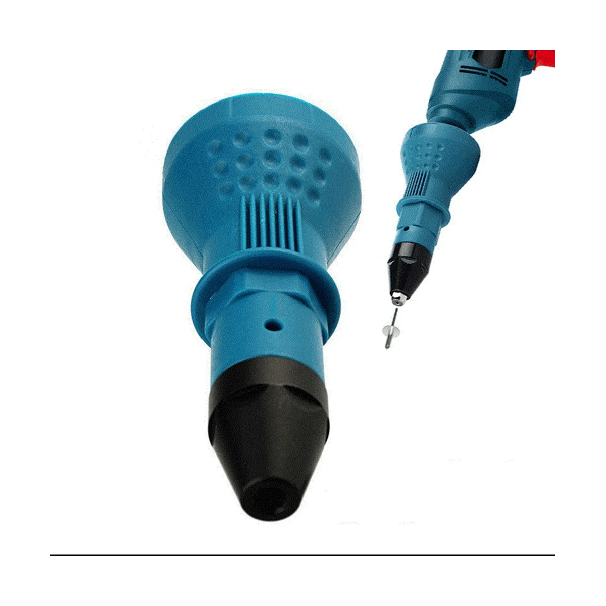 อะแดปเตอร์ Bor listrik 2.4mm-4.8mm อะแดปเตอร์ Bor listrik เครื่องมือโลดโผนแบบไร้สายสำหรับเครื่องตกแต่งเล็บ Bor listrik