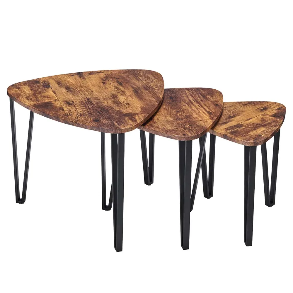 Vintage brown Yangtze River Delta coffee table, console table with metal frame