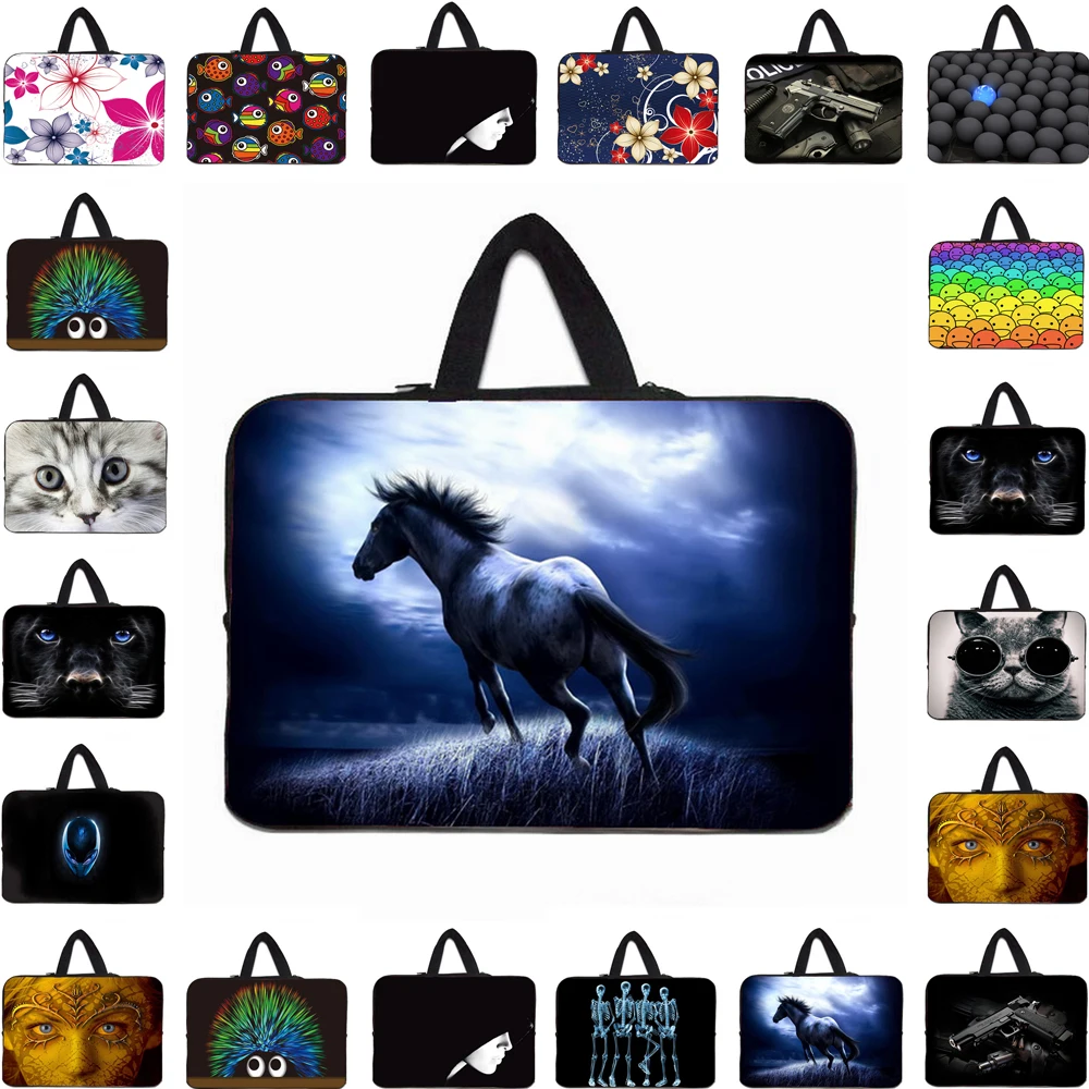 

Laptops Computador Case Neoprene 10-17 Inch Bag Laptop Sleeve Cover Pouch For Macbook Air Sony DELL Lenovo Huawei Teclast T65Max