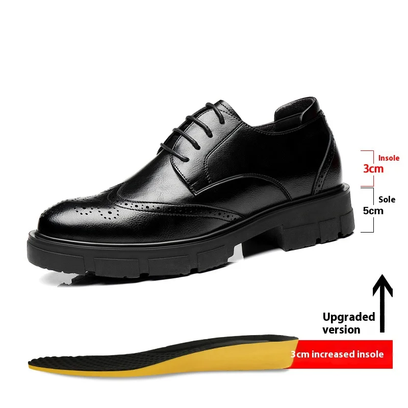 8CM Elevator Shoes