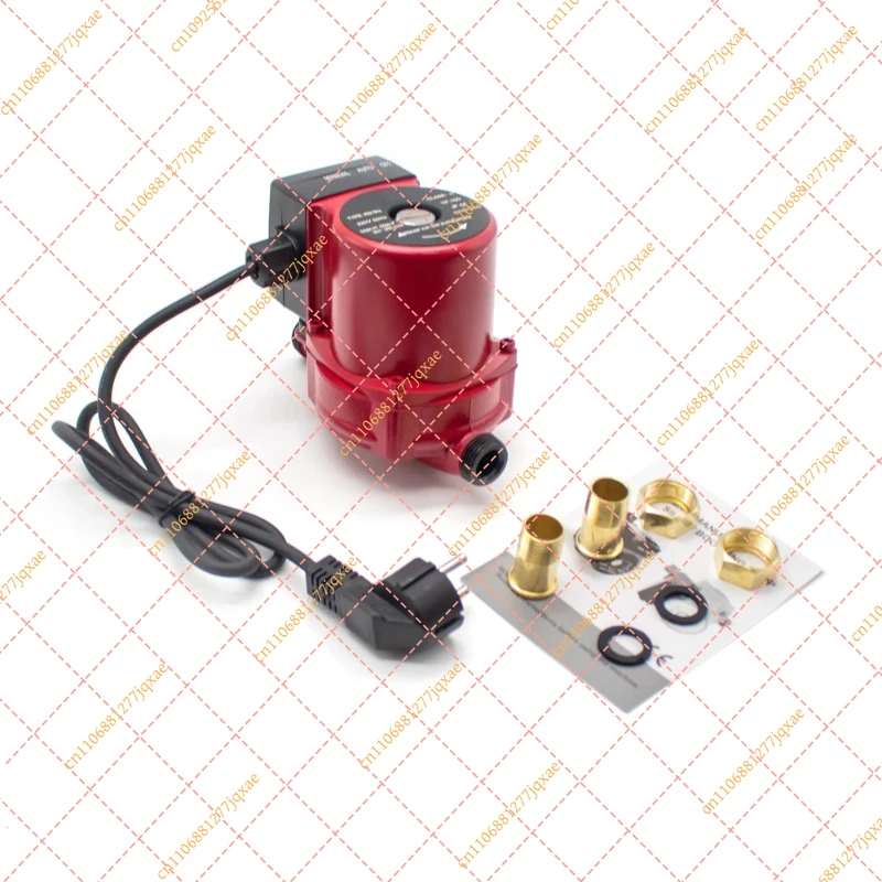 

220V Silent Shield Circulation Pump, 100W 25L/MIN Adjustable Speed Floor Heating Return Water Booster Pump