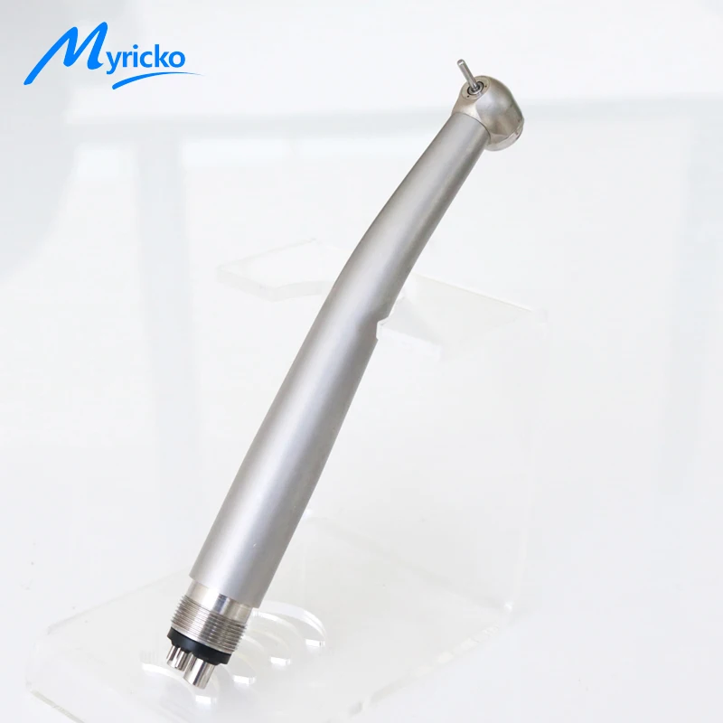 

Dental High Speed Stainless steel handpiece 2/4 hole single spray water Push Button Standard /torque head Myricko