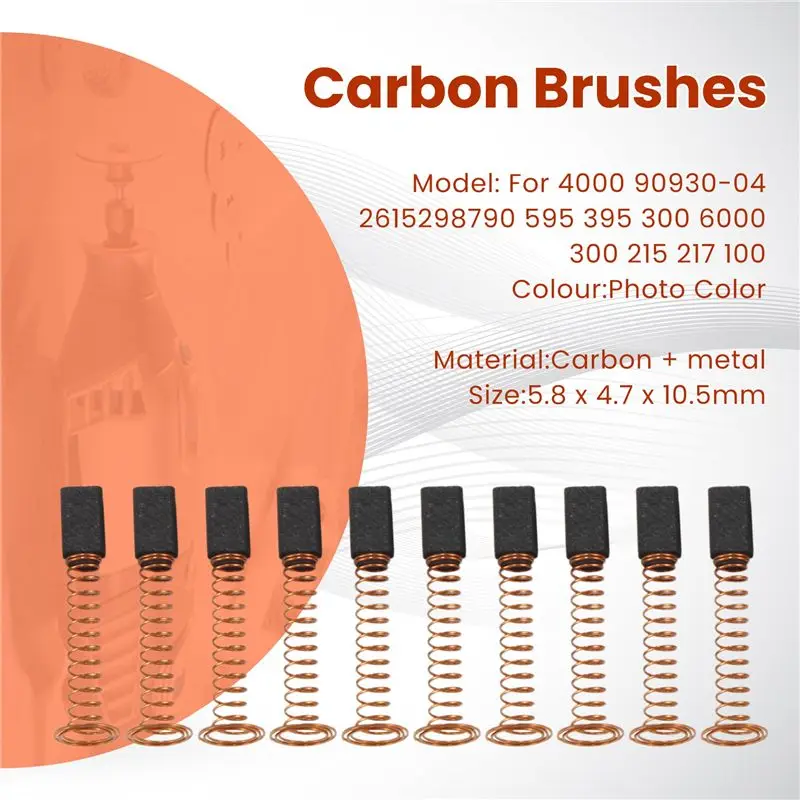 ABGG-Carbon Brushes For DREMEL 4000 90930-04 2615298790 595 395 300 6000 300 215 217 100