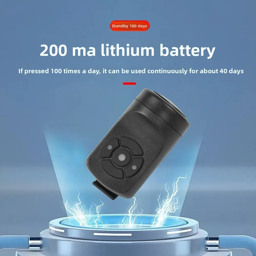 Wireless USB Rechargeable 120dB Loud Bike Horn & Warning Bell – Easy To Install Long Battery Life Mountain Bike & Cycling Gear