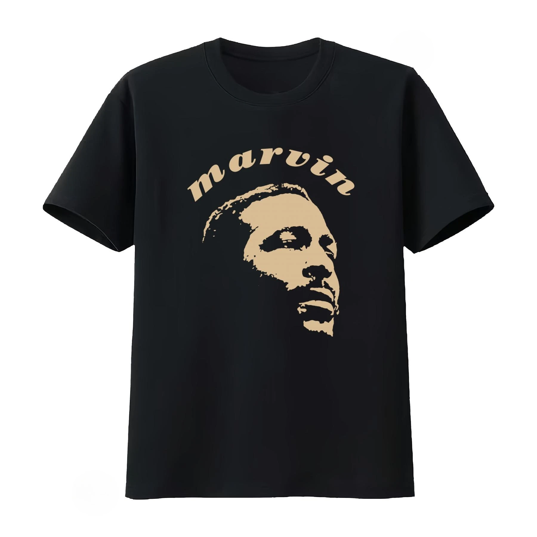 Camiseta Retro de Marvin Gaye, Música Soul Motown, para Amantes, Moda Masculina y Femenina, Nueva Camiseta de Verano 2026