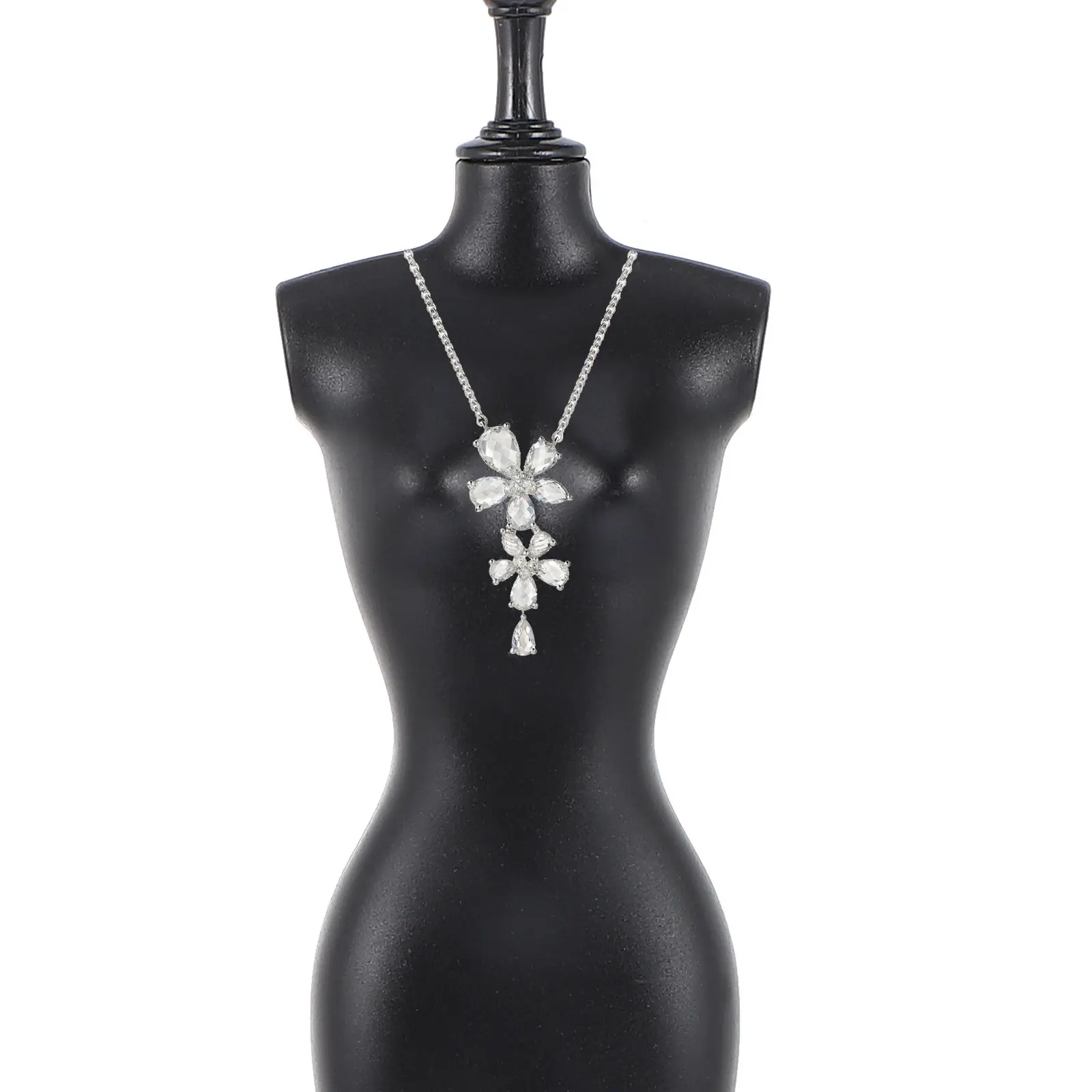 

Набор из 5 миниатюрных манекенов-торсов: идеально подходят для демонстрации ювелирных изделий, одежды, юбок, швейных форм, подставок и аксессуаров