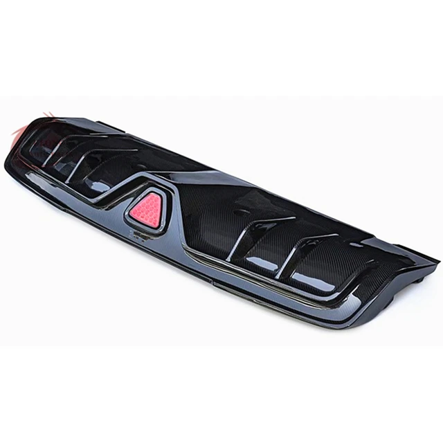 High quality C style carbon fiber rear diffuser rear lip for Porsche taycan turbo/turbo s body kit