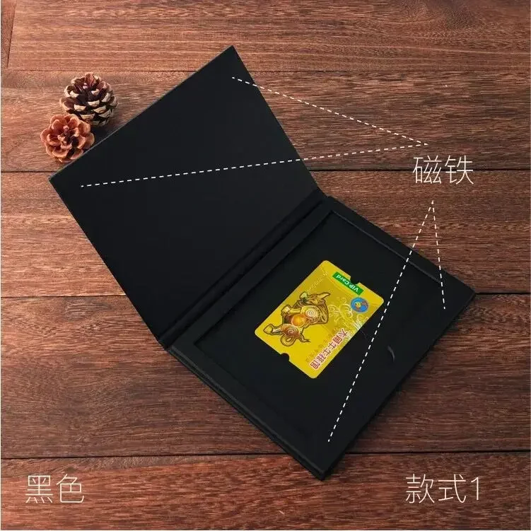 Customized Logo or Color Membership Card Packaging Box VIP Packaging High-end VIP Card Gift Box