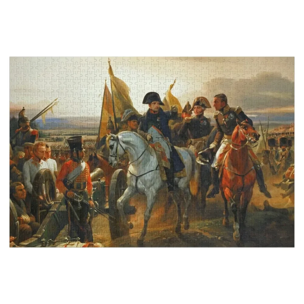 

Napoleon at the Battle of Friedland Jigsaw Puzzle Customized Photo Personalized Gift Ideas Puzzle