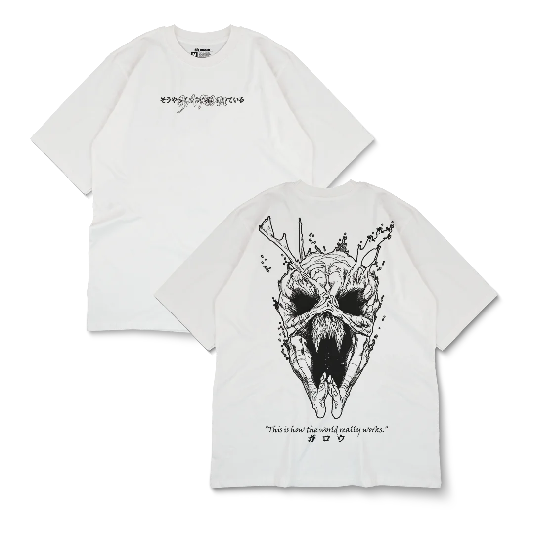 One Punch Man T-shirt Garou Hero Hunter surdimensionné Y2k femmes hommes manches courtes Streetwear coton lourd ample femme mâle vêtements