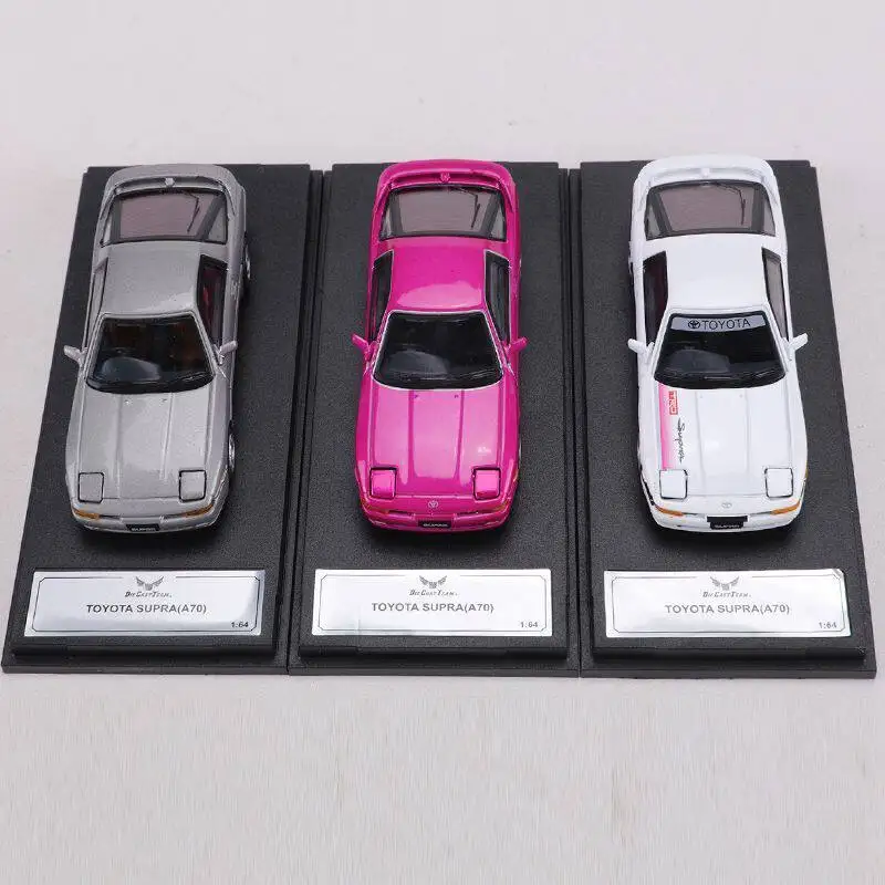 DCT/SHADOW 1/64 1988 Toyota Supra A70 Car Alloy Toys Motor Vehicle