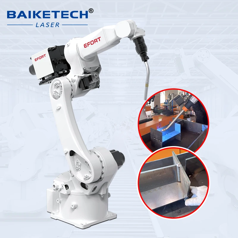 6‑Axis EFORT Automatic Robotic Arc Welding Station TH‑ARC1214‑350PRO MIG MAG Welding Robot For Stainless Steel Carbon Galvanized