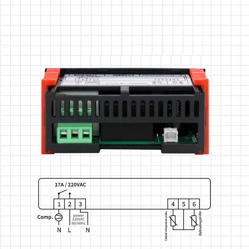ECS6011/ECS16 Intelligent Temperature Control Regulator Suitable For Greenhouses And Cold Storage Electric Control Boxes