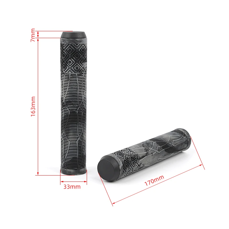 BMX Grips Antiskid Bike Grip Rubber Handlebar Anti-vibration Bicycle Parts