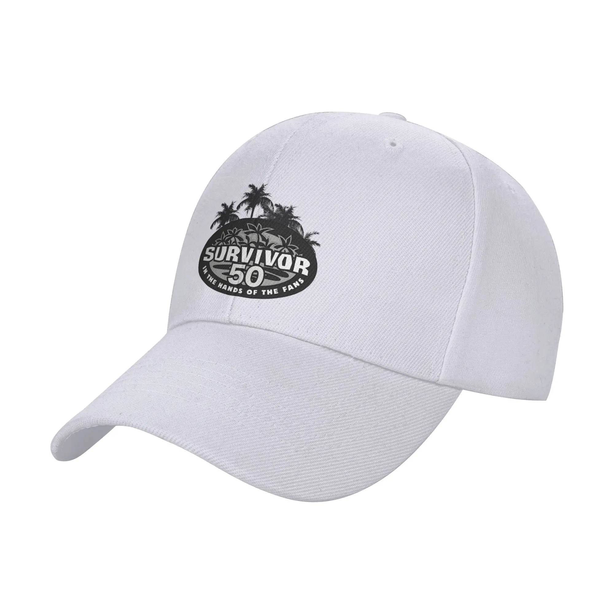 Survivor Season 50  Baseball Cap Merchandise Retro  Snapback Hat For Unisex Daily Headewear  Adjustable Fit