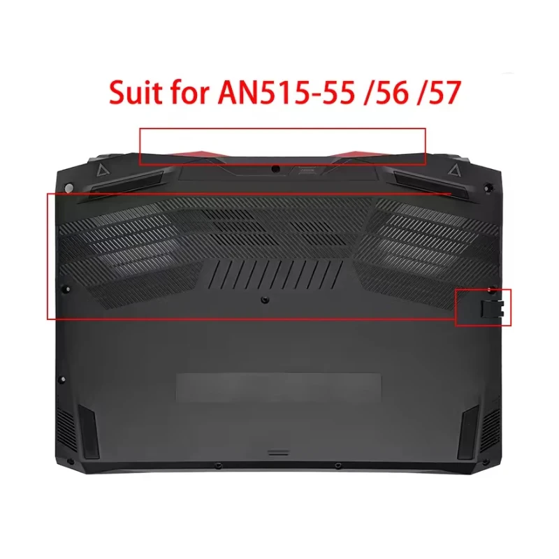 For AN515-57 N20C1 Notebook LCD Screen Back Top Cover Front Bezel Palmrest Upper Lower Bottom Case Hinges Complete Cover