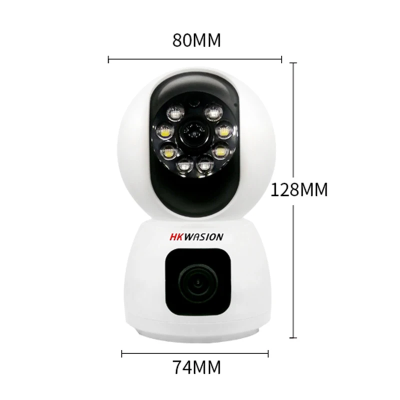 mini camcorders Wireless Indoor Security Camera with Auto Tracking, Travel Photo Lens, Wi-Fi, 2MP, PTZ,camera wifi camhi App