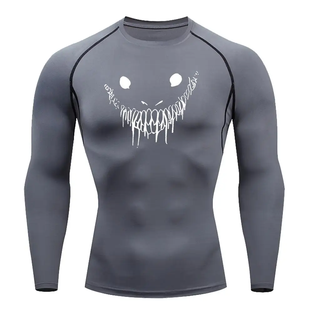 Men'sLong Sleeve Shirt  Raglan T-Shirt Running Gym Fitness Training Sweatshirt Bodybuilding Top‌