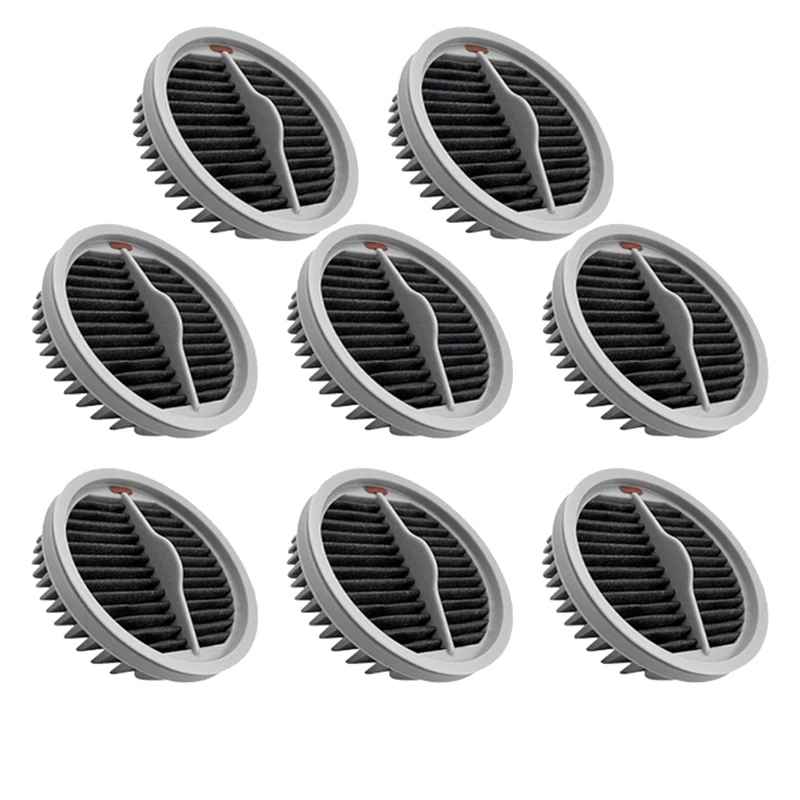 8 PCS HEPA Filter Washable For Xiaomi Roidmi X20 / X30 / X30 / S2 / F8 Storm Pro Wireless Vacuum Cleaner