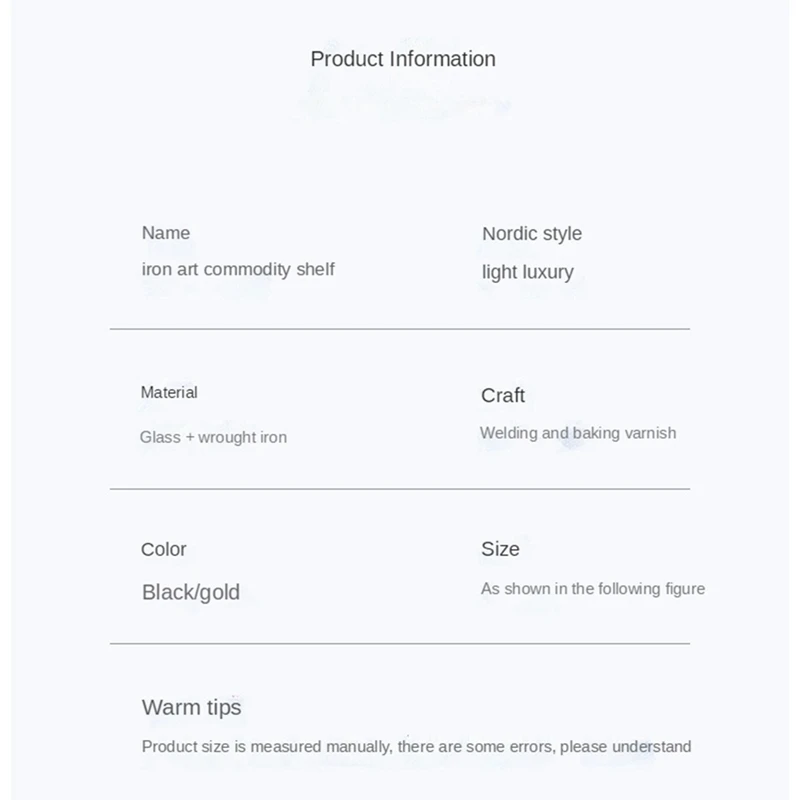 1 مجموعة رف الحمام الفاخر دون الحفر رف جدار الحديد مع لوحة زجاجية نمط الرخام مخزن للمكياج الرف الحديد L
