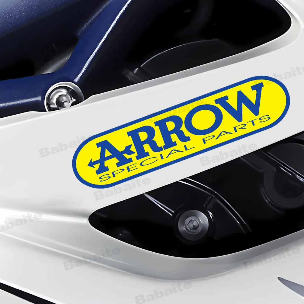 Motorcycle Refit Sticker Motorbike Car Decorative Exhaust Pipes Reflective Waterproof Decals Suitable For A-ARROW