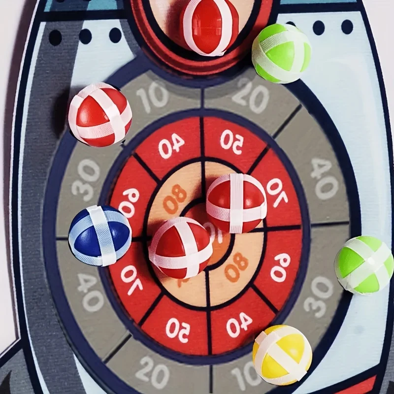 Gioco da tavolo con freccette appiccicose, giocattoli Montessori sicuri per adolescenti, divertimento sportivo educativo per feste all'aperto al coperto, regali di Natale