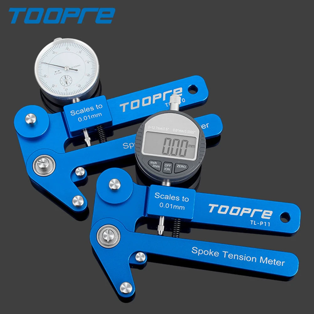 Bicycle Tension Meter Electronic Precision Spokes Checker Indicator Bicycle Dynamometric MTB Wheel Spoke Checker Tools Accessory