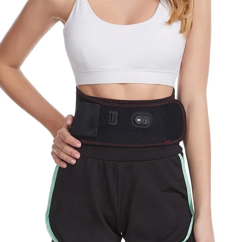 

Electric belt lumbar intervertebral disc charging heating moxibustion back pain keep warm waist massaging device