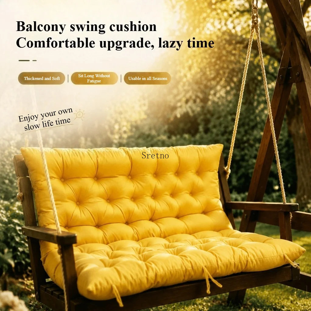 Thick Soft Lounge Chair Cushion for Home Living Room, Nap Seat Pad, Sofa&Tatami Back Cushions, Patio Garden Chair Mat 100*100cm