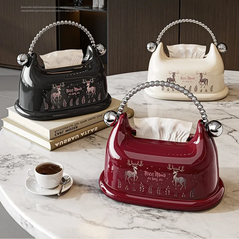 

Tissue Boxes Living Room Storage Box Bedroom Home Desktop Tissue Box Holder Kitchens Boites De Rangement Tissue Holder