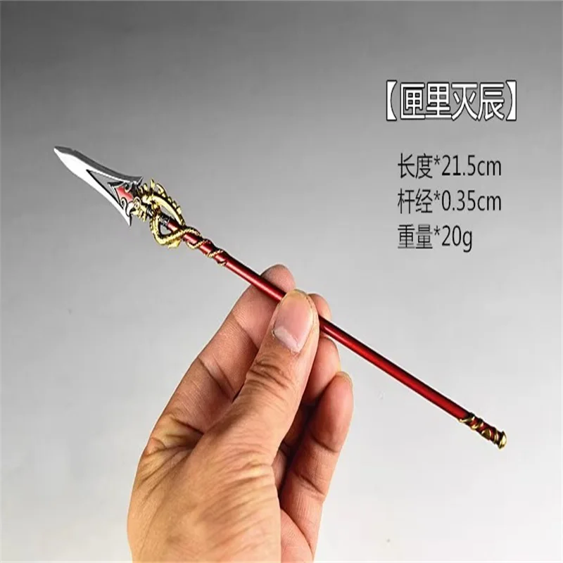 Kleine 1/12 Soldat Mini Spielzeug Panlong Lange Speer Hohe Qualität Modell Fit 6'' Action-figuren Körper Auf Lager