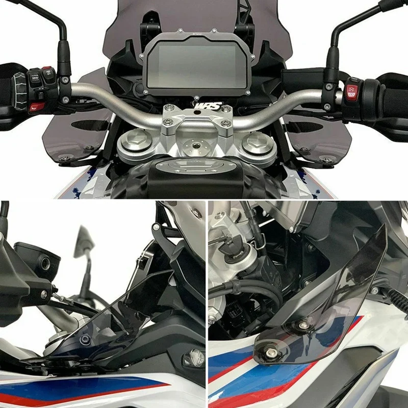 

X59A_Мотоциклетный ветрозащитный дефлектор, крышка панели для BMW, прозрачная