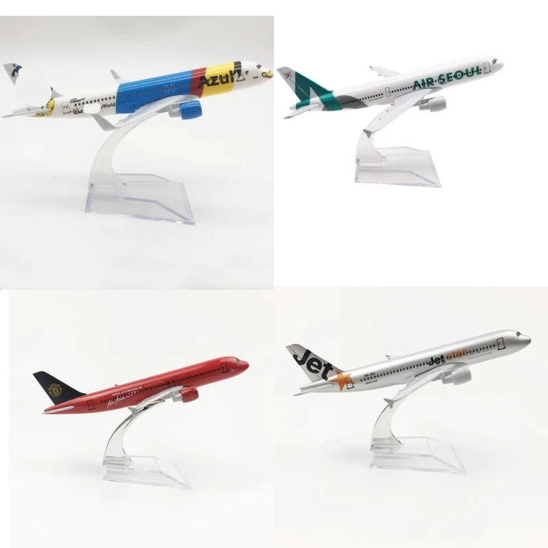 

16CM Airplane Airbus A320 Diecast Aircraft Plane Model Toys Collectible Gifts