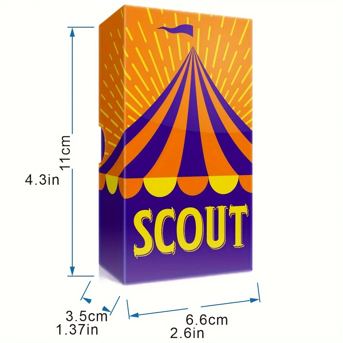 لعبة اللوحة الحائزة على جائزة SCOUT SDJ |   لعبة بطاقة لاعب ممتعة 2-5 |   مثالية للحفلات والأسرة ليلة اللعبة