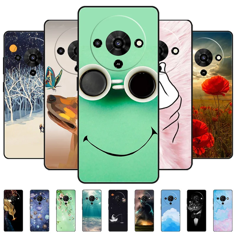 Funda de silicona para ZTE Blade A76 5G, fundas de teléfono Etui para ZTE A76 BladeA76 A 76, Funda Z2469N, carcasa suave de TPU mate