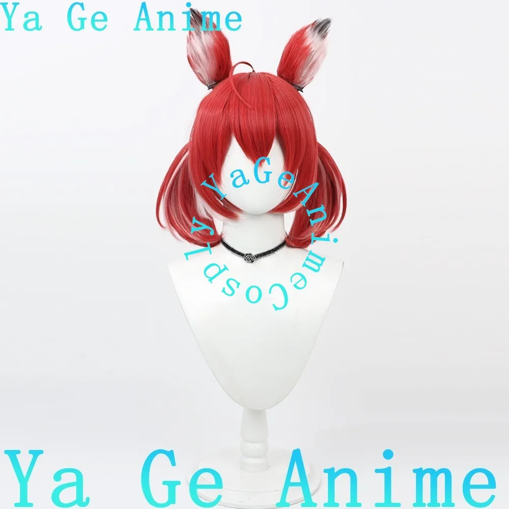 Ya Ge Anime YouTube Virtual VTuber Akami Karubi Cosplay Wig Anime Games Halloween Carnival Party Synthetic Heat Resistant Hair
