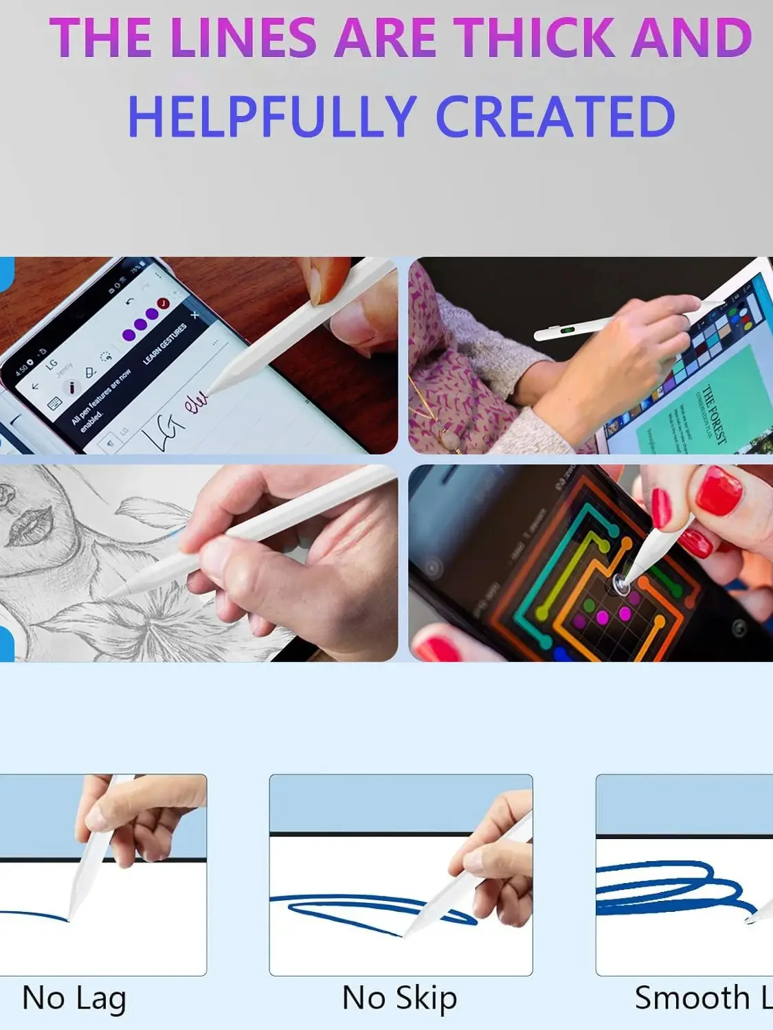 Universal Stylus Pen For IOS Android Windows Tablet Phone Multicolor PEN Capacitive Stylus Painting And Writing PEN