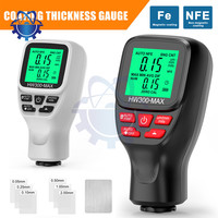 HW-300 MAX Coating Thickness Gauge Automotive Paint 0-2000um for Measuring Metal Surfaces Coating Measurement Thickness 1um NFE