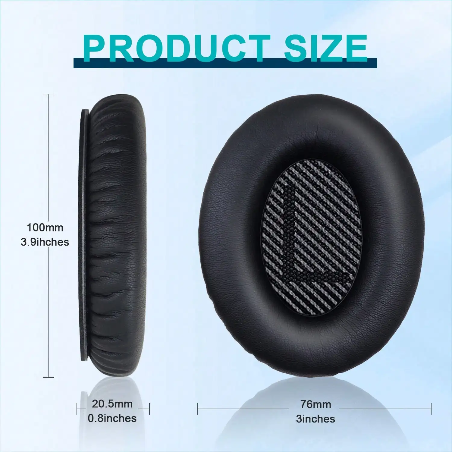 Replacement Earpads Cushion For Bose QuietComfort2 QC2 QC15 QC25 QC35 AE2 AE2i AE2w SoundTrue SoundLink Headphones High Protein