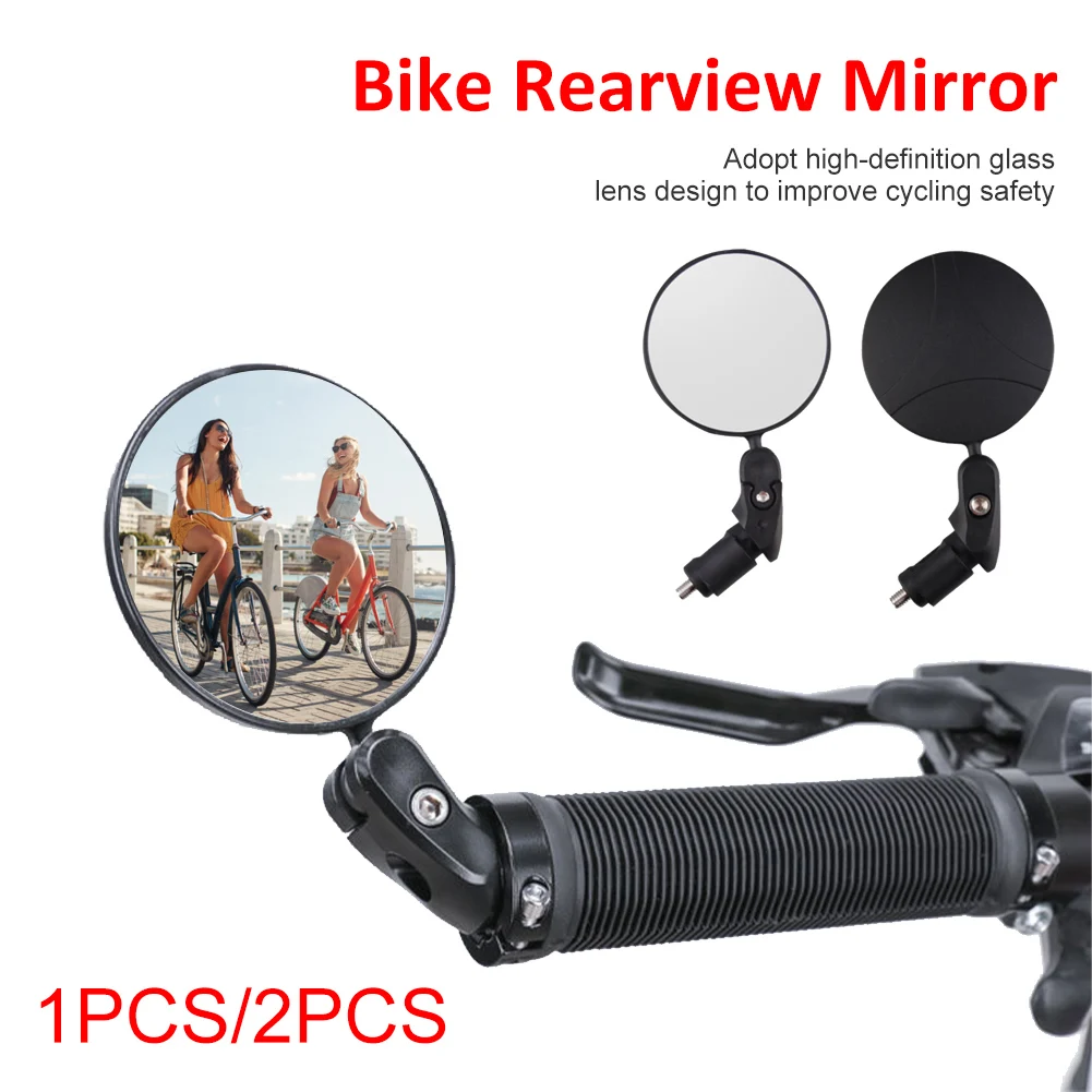 Rowerowe lusterko wsteczne 360 rower obrotowy szerokokątny reflektor z regulacją lewego prawego lusterka MTB rower szosowy Bicyc