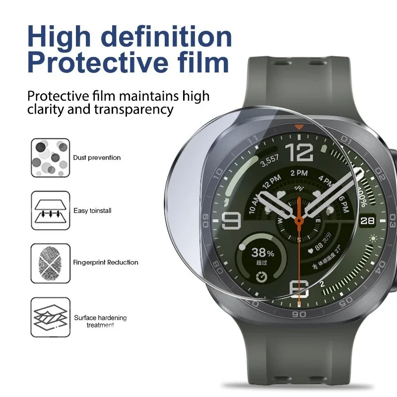 1/3/5Pcs for Samsung Galaxy Watch9 Watch8 40 44mm Ultra 2 2026 Tempered Glass Anti-spy Protective Films Screen Protectors