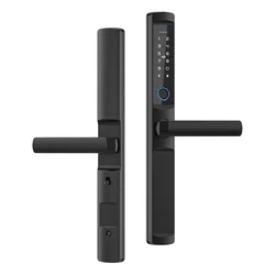 Smart Lock Google Home Battery Tuya Rfid Key Card Keyless Combination Door Lock Fingerprint Lever Lock