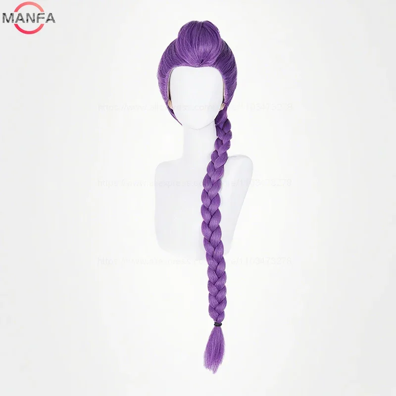 KPop Demon Hunters Saja Jongens Rumi Mira Zoey Jinu Romantiek Mystery Baby Abby Hittebestendige Synthetisch Haar Anime Pruiken + Pruik Cap